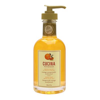 Fruits &amp; Passion Cucina Sanguinelli Orange and Fennel 6.7 oz Hans Soap