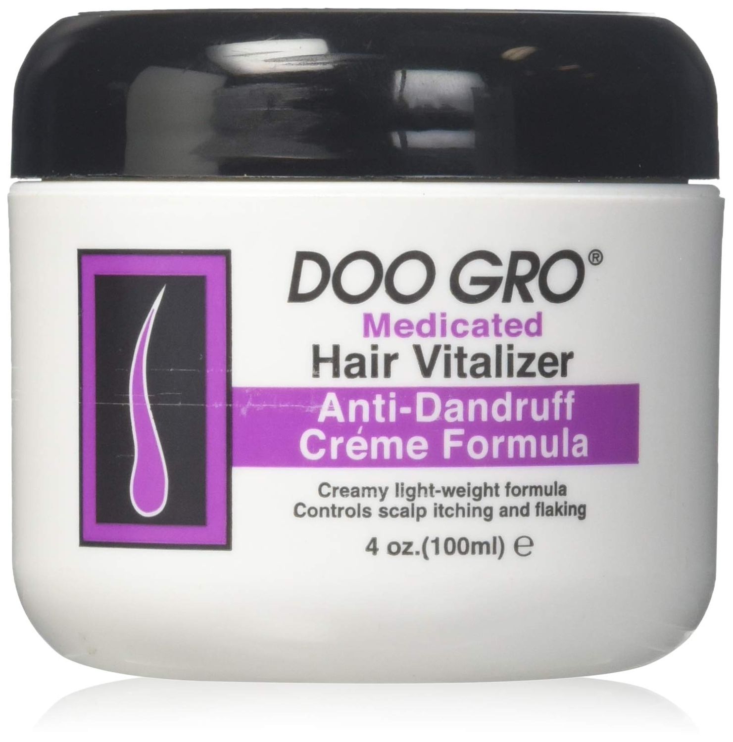 Doo Gro Medicated Vitalizer Anti-dandruff Creme 4 Oz