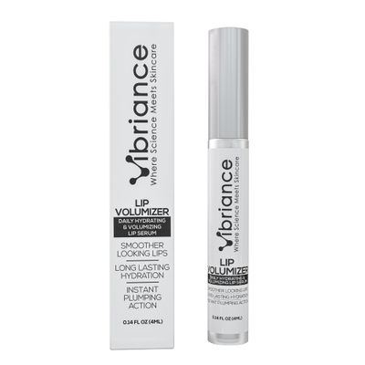 Vibriance Hydrating Lip Volumizer - Plumping Gloss with Hyaluronic Acid - Plumper Smooths Lines and Wrinkles, 0.14 fl oz