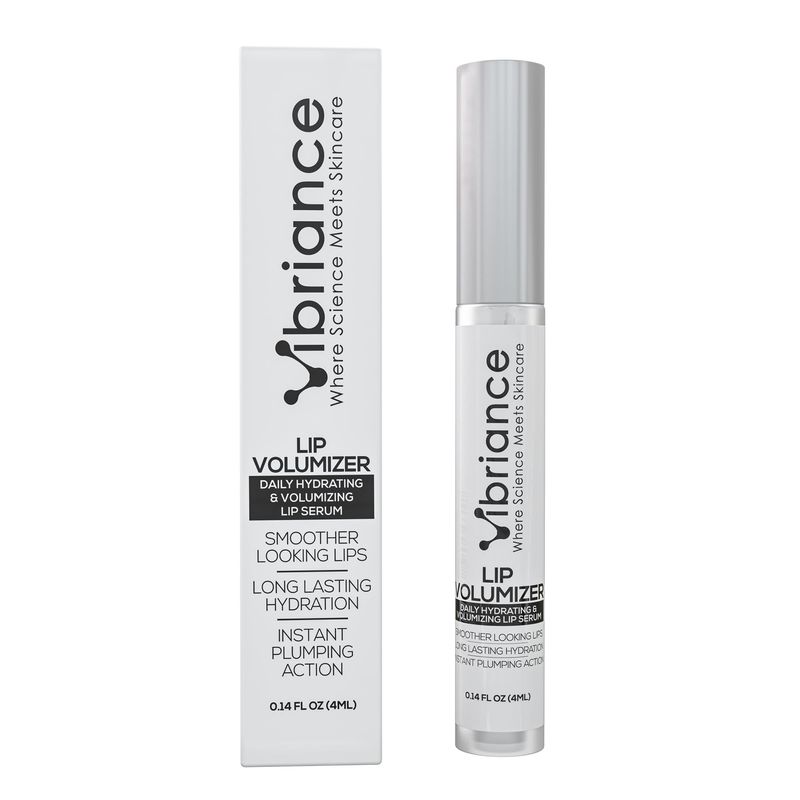 Vibriance Hydrating Lip Volumizer - Plumping Gloss with Hyaluronic Acid - Plumper Smooths Lines and Wrinkles, 0.14 fl oz