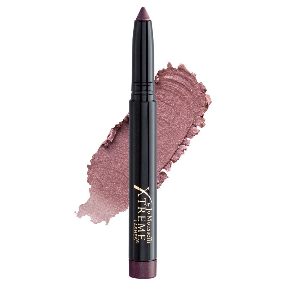 Xtreme Lashes Glideshadow Long Lasting Eyeshadow Stick, Cream to Powder - Compatible with Eyelash Extensions - No Powdery Fallout or Buildup Along Lash Line, Muave