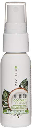 Biolage All-In-One Coconut Infusion | Multi-Benefit Treatment Spray For All Hair Needs | With Coconut | For All Hair Types | Sulfate &amp; Paraben-Free | Vegan | 1 Fl. Oz