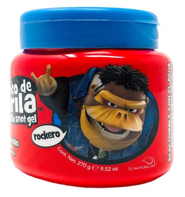 Moco de Gorila Rockero Hair Gel | Explosive Hair Styling Gel for Extreme Long-lasting Hold, Gorilla Snot Gel is the Ultimate Hair Gel to create any Rocker Hairstyle; 9.52 Ounce Jar