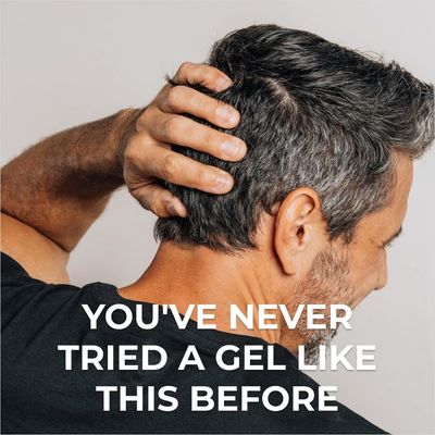DS Laboratories Revita Hair Styling Medium Hold Gel for Men - Ginseng, Zinc &amp; Caffeine for Thickening and Styling Hair
