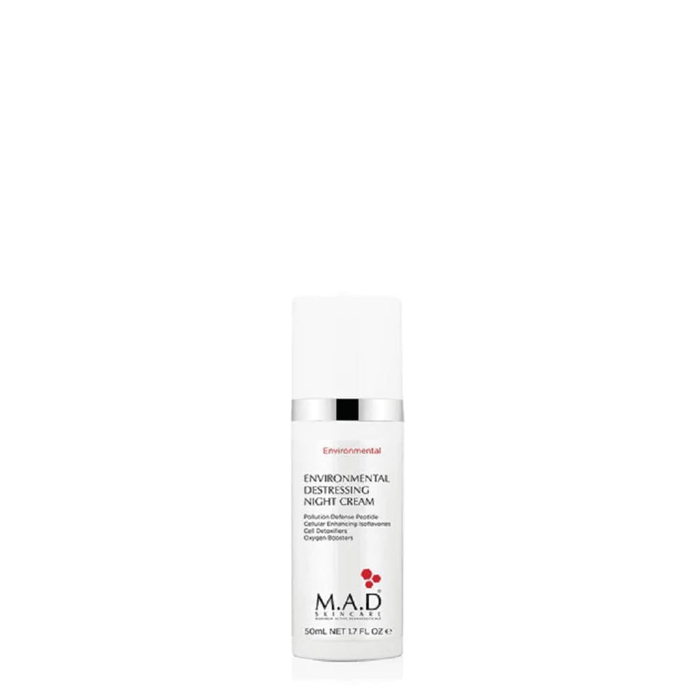 M.A.D Skincare Environmental Destressing Night Cream 1.7 oz.