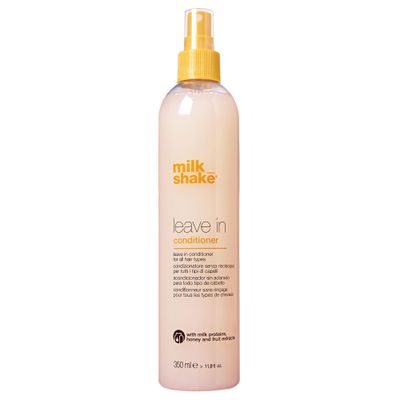 milk shake Leave-In Conditioner Spray Detangler for Natural Hair - Protects Color Treated Hair and Hydrates Dry Hair For Soft and Shiny Straight or Curly Hair, 11.8 Fl Oz