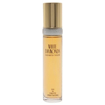 Elizabeth Taylor Women's Perfume, White Diamonds, Eau De Toilette EDT Spray, 1.7 Fl Oz