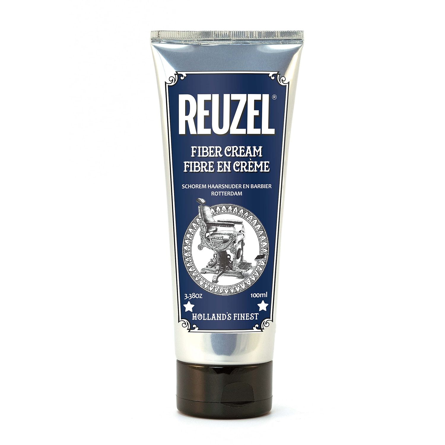 Reuzel Fiber Cream, Provides a Low Shine Finish, 3.38 oz
