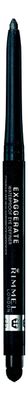 Rimmel London Exaggerate Waterproof Eye Definer Eyeliner, Highly Pigmented, Long-Wearing, Built-In Smudger, 264, Earl Grey, 0.01oz