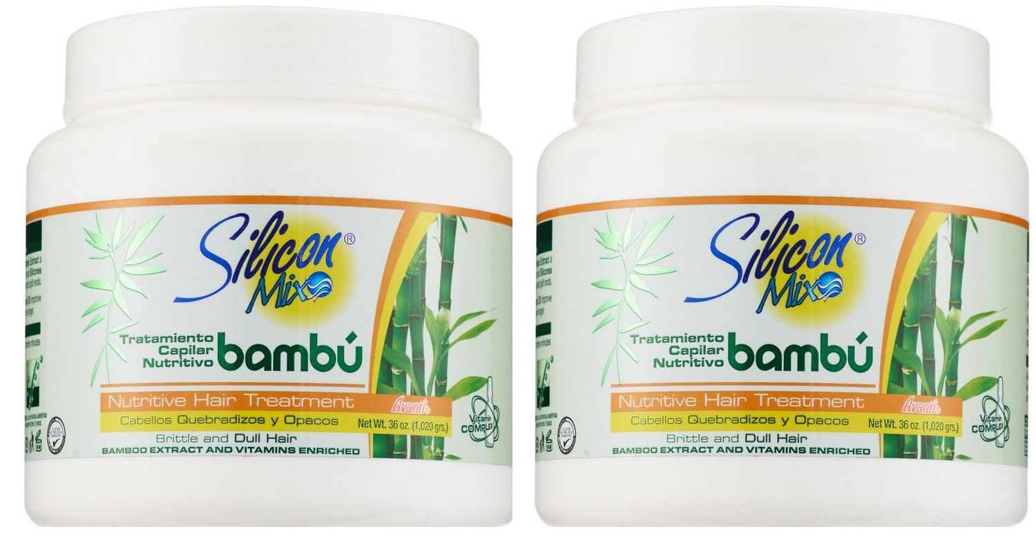 Silicon Mix Bambu Hair Treatment 36oz&quot;Pack of 2&quot;