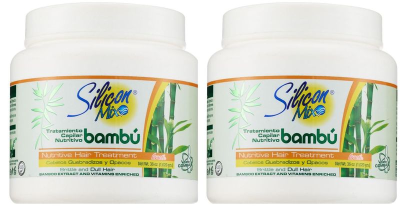 Silicon Mix Bambu Hair Treatment 36oz"Pack of 2"