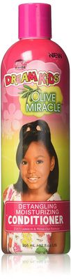 African Pride Olive Miracle Dream Kids Conditioner, 12 Ounce