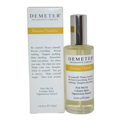 Demeter Banana Flambee By Demeter For Women. Pick-me Up Cologne Spray 4.0 Oz