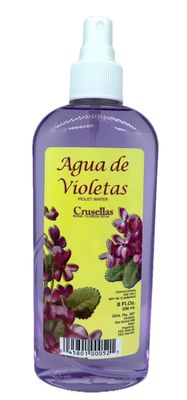 Agua de Violetas (Violet Water) Pump Spray 8 Fl. Oz.