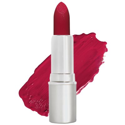 Honeybee Gardens Truly Natural Long Lasting Lipstick, Risque, Medium to Deep Red Wine, Naturally Hydrating &amp; Nourishing, Vegan, Gluten-Free &amp; Cruelty-Free, 0.13 oz / 3.8 g