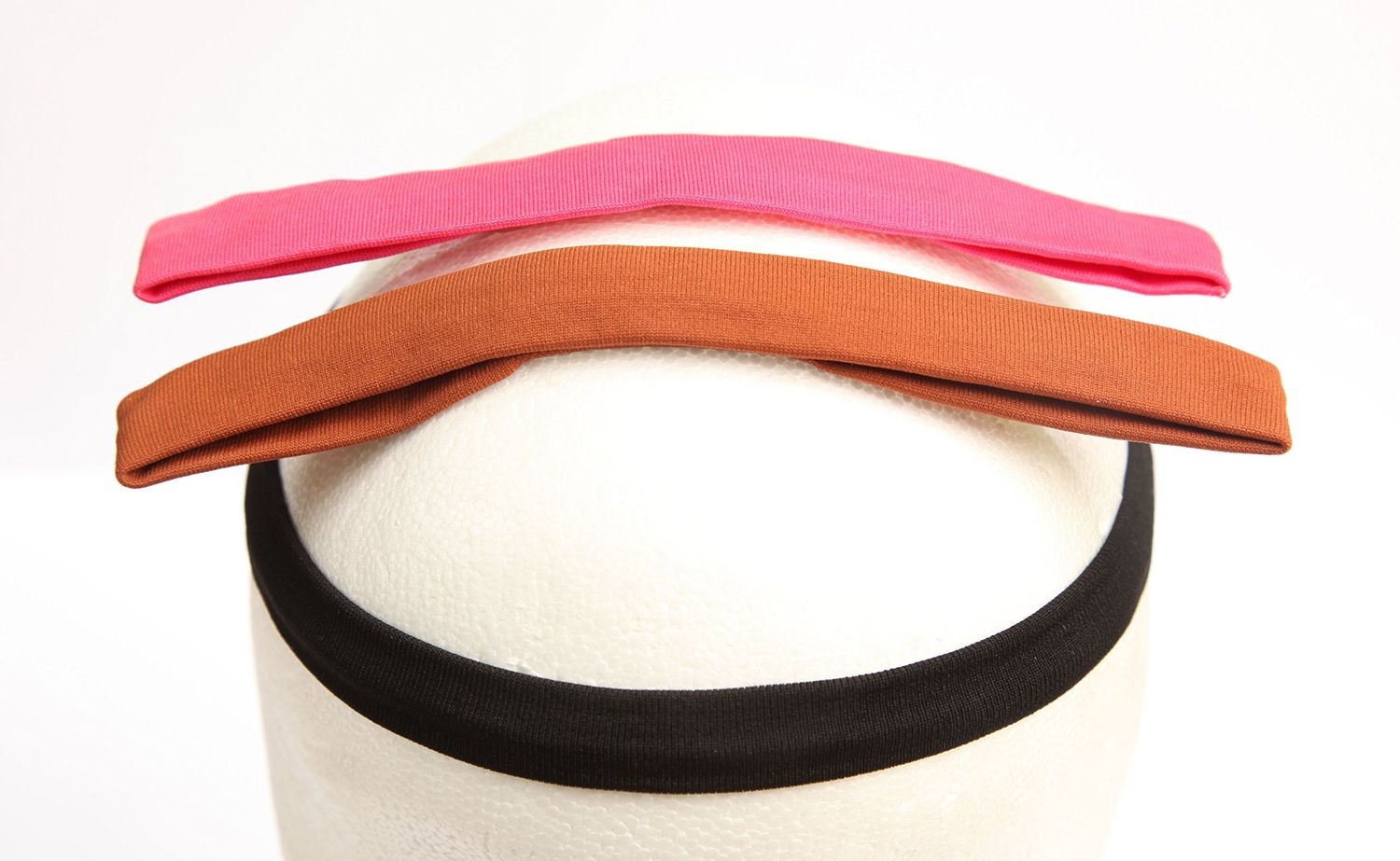 Caravan Fine European Classic Stretch Headband Set, Basic Color