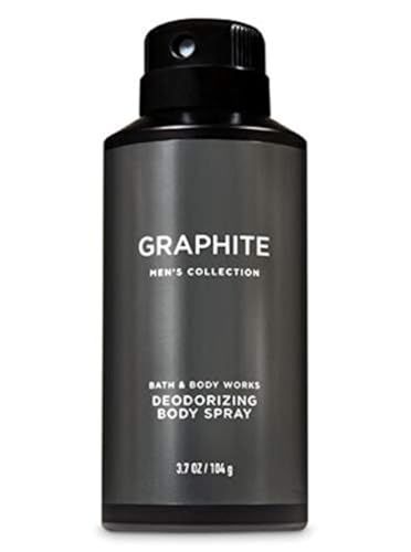 Bath &amp; Body Works Graphite Men&#39;s Deodorizing Body Spray, 3.7 Fl Oz