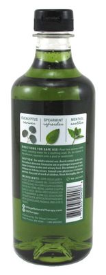 Village Nat. Bath Oil &amp; Body Wash 2In1 Muscle 16 Ounce (Pack of 2)