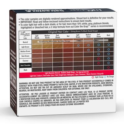 Light Mountain Henna Hair Color &amp; Conditioner - Dark Chocolate Hair Dye for Men/Women, Organic Henna Leaf Powder and Botanicals, Chemical-Free, Semi-Permanent Hair Color, 4 Oz (Pack of 3)