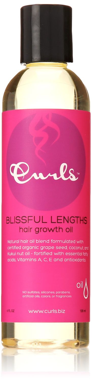 Curls Blissful Lengths Oil Elixir, 4 Ounce