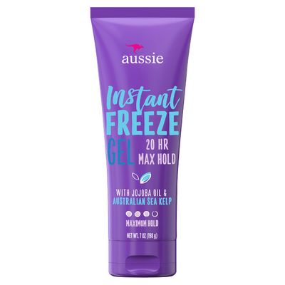 Aussie Instant Freeze Hair Gel with Jojoba Oil &amp; Sea Kelp, 7 Ounce