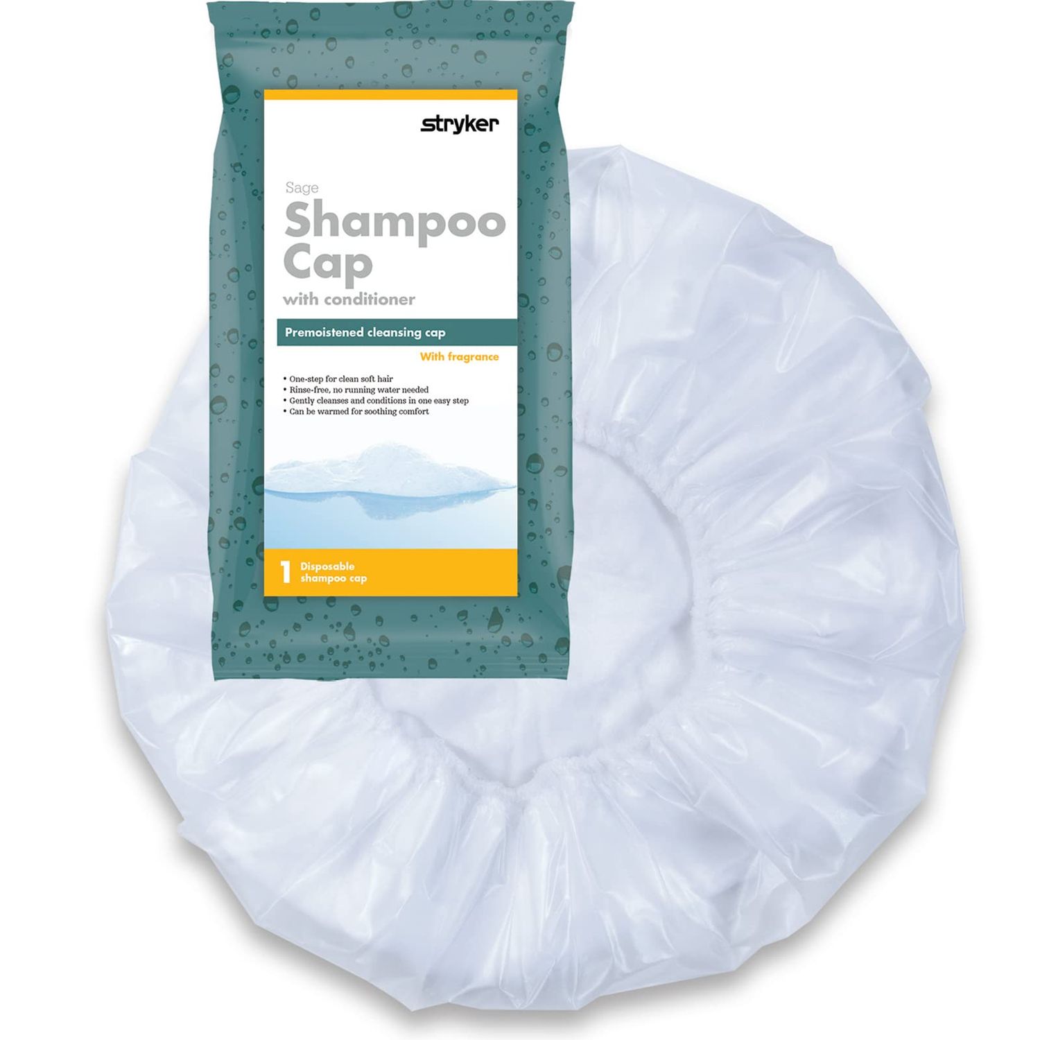 Comfort Bath Rinse-Free Shampoo Cap