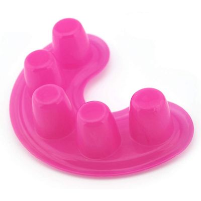 Rolabling Nail Art Tips Soak Bowl Tray Treatment Nail Polish Remove Soaking Bowl Manicure Bathing Tool (size-1)