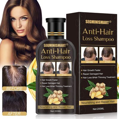 Ginger Hair Care Shampoo for Hair Growth, Anti-Hair Loss - Promotes Thicker, Fuller and Faster Growing Hair for Men &amp; Women
