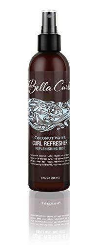 Bella Curls Coconut Water Replenishing Treatment Mist, 8 Oz