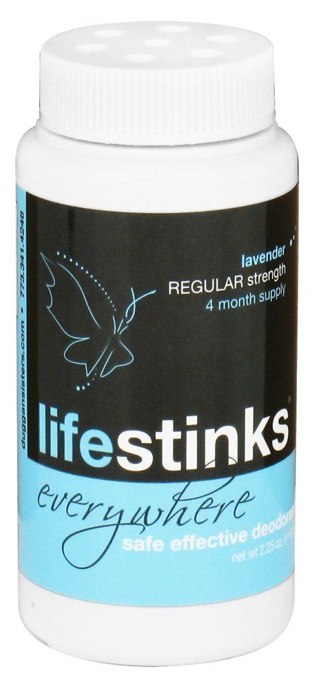 Duggan Sisters Regular Strength Lavender Travel Deodorant 2.25oz deodorant Aluminum Free