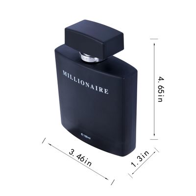 Perfume&amp;Beauty Perfume Eau de Parfume for Men, 3.4 oz Spray Parfume for Men 100 ML- Black Millionaire