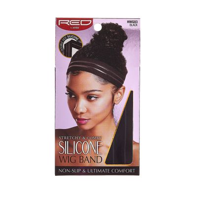 Red by Kiss Wig Band Non-slip &amp; Ultimate Comfort (Silicone)