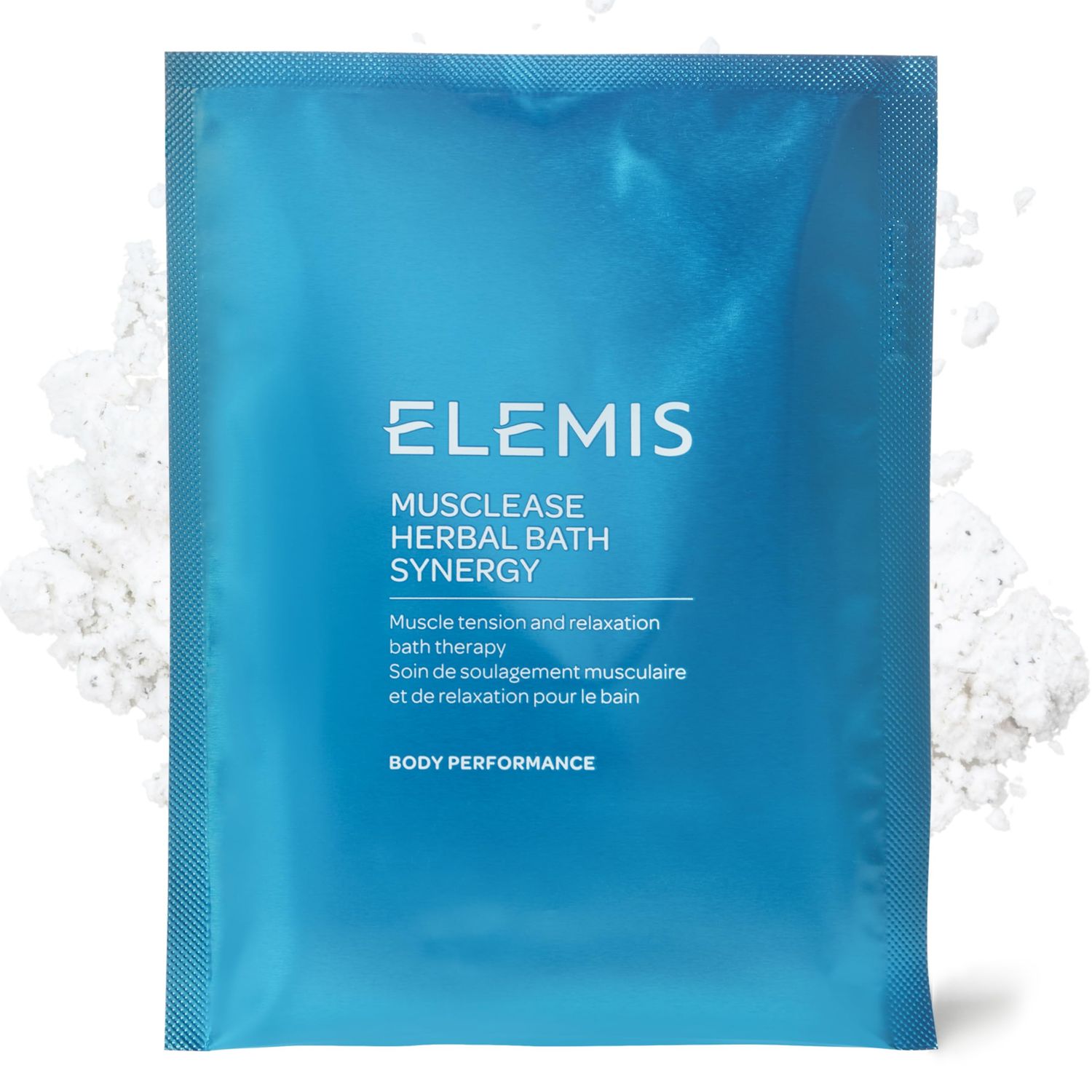 ELEMIS Musclease Herbal Bath Synergy | Calming Muscle Tension and Relaxation Therapy Soak Relieves Aches, Pains and Tension Post-Workout | 10 Sachets