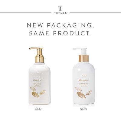 Thymes Hand Lotion Gold Pump - 8.25 Fl Oz - Goldleaf
