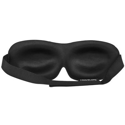 Travelon Eye Mask, Black, 8 x 3