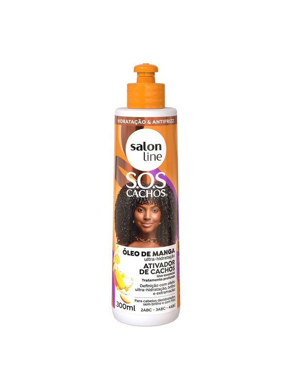 Salon Line Tratamento SOS Cachos - Ativador de Cachos Umidificador 300 ml (10.14 Fl Oz)