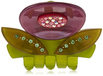 Caravan Stoned Flower Color Hair Claw