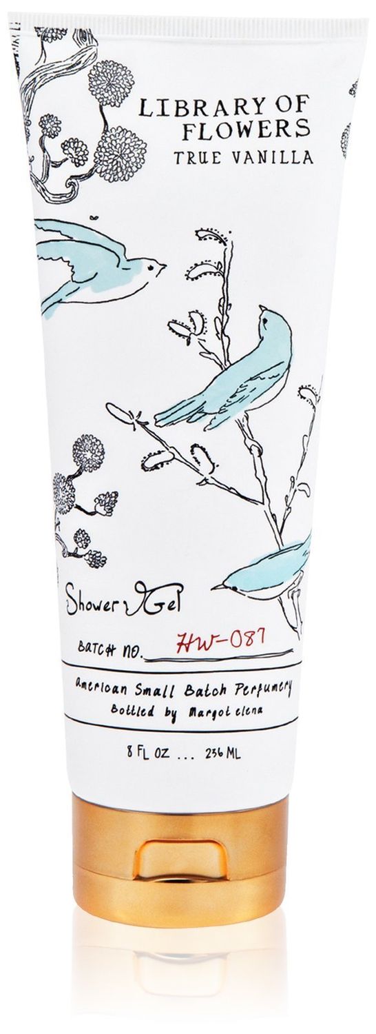 Library of Flowers True Vanilla Shower Gel | 8 fl oz / 236 ml
