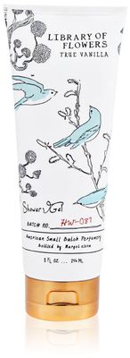Library of Flowers True Vanilla Shower Gel | 8 fl oz / 236 ml