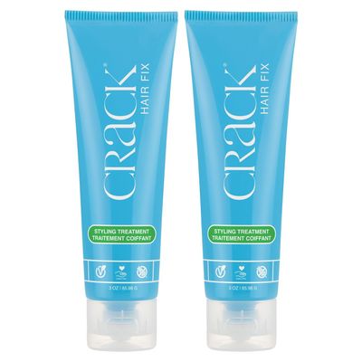 Crack HAIR FIX Styling Creme - Multi-Tasking, Anti-Frizz, Leave-In Styling Aid With Protection