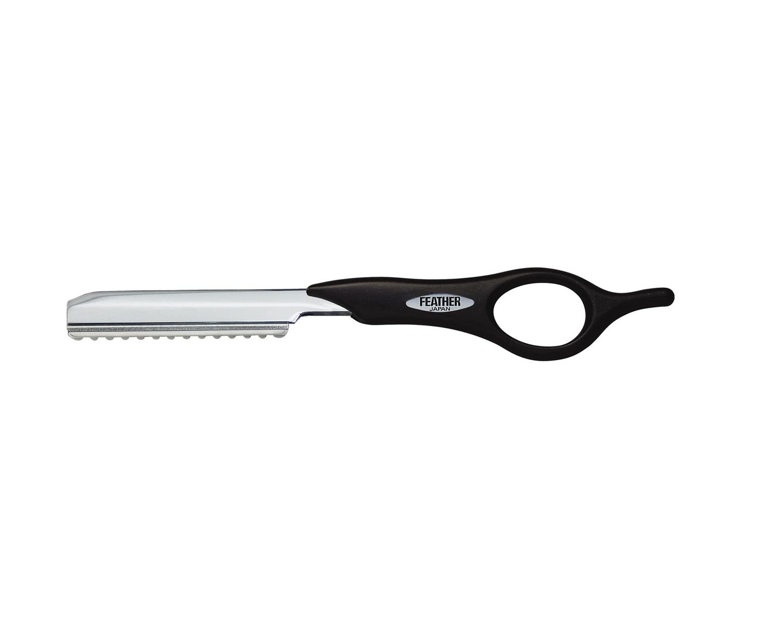 Jatai Feather Detail Styling Razor, Black, 6.5&quot;, RAZOR ONLY