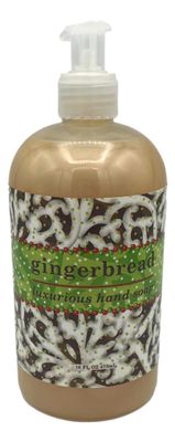 Greenwich Bay Gingerbread Hand Soap with Shea Butter, Ginger and Nutmeg Extracts, Honey 16oz