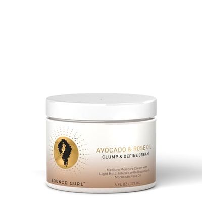 Bounce Curl Avocado &amp; Rose Oil Clump &amp; Define Cream for Curly Frizzy Hair