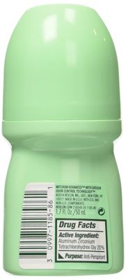 Mitchum for Women Roll On, Anti-Perspirant &amp; Deodorant, Powder Fresh, 1.7 Oz (Pack of 6)