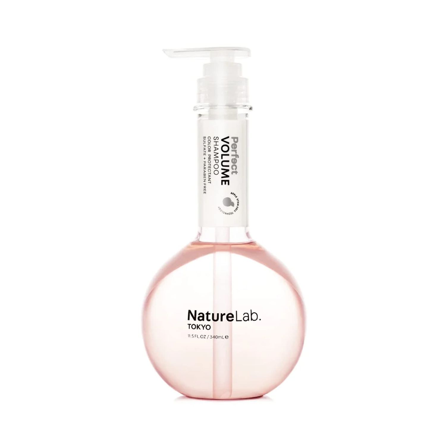 NATURELAB. TOKYO Perfect Volume Shampoo: Hair Volumizer, Build Lift, and Body to Flat, Fine, or Limp Hair I 11.5 FL OZ / 340ml