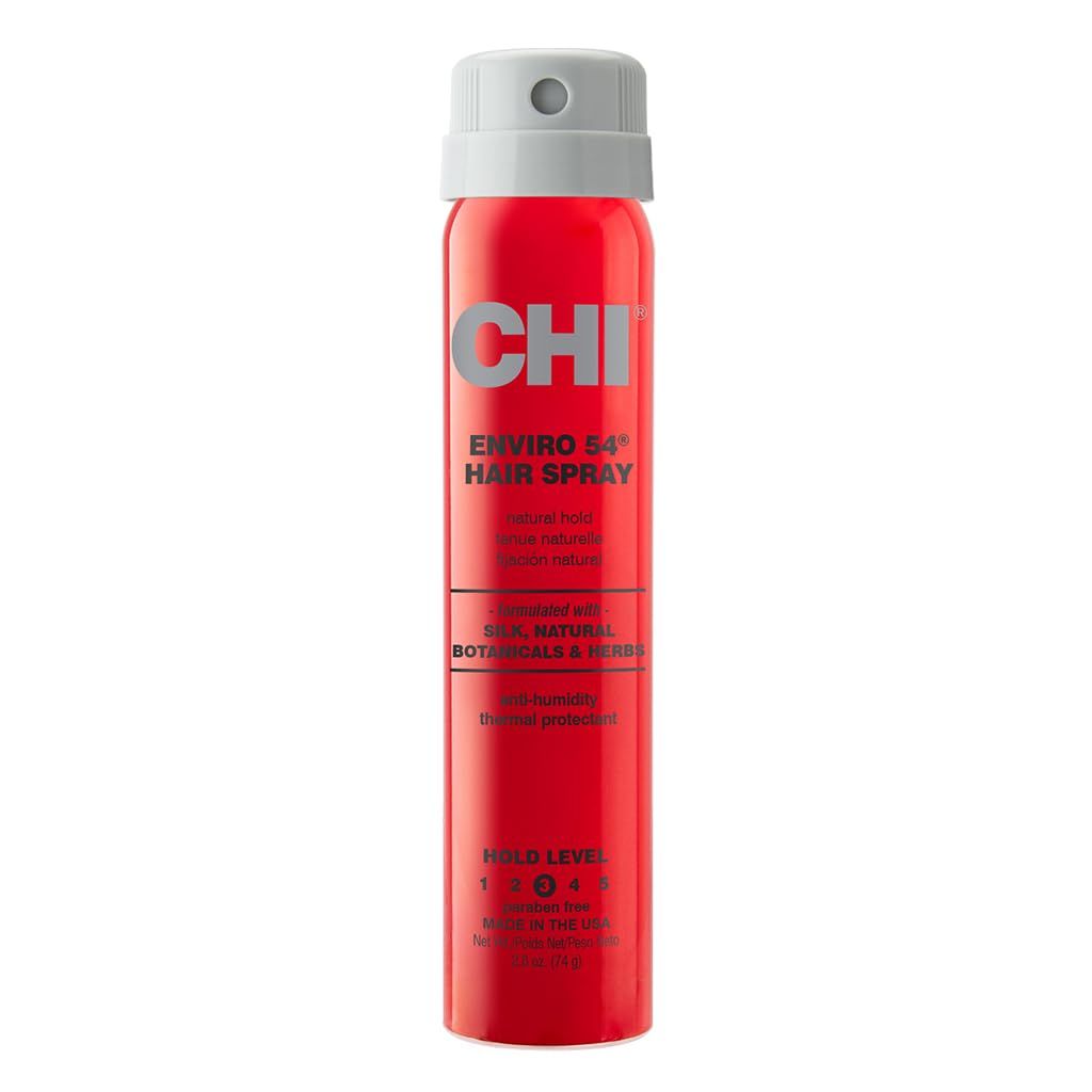 CHI Enviro 54 Hairspray, Firm Hold, Lightweight Spray to Finish &amp; Secure Hairstyles, Sulfate &amp; Paraben-Free, 2.6 Oz
