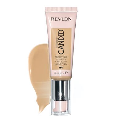 Revlon PhotoReady Candid Natural Finish Foundation, with Anti-Pollution, Antioxidant, Anti-Blue Light Ingredients, 150 Crme Brulee, 0.75 fl. oz.