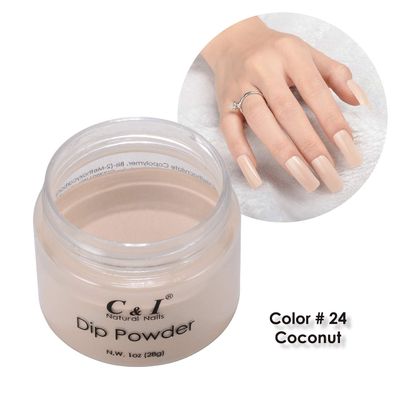 C &amp; I Dip Powder Color No.024 Coconut Naked Color System