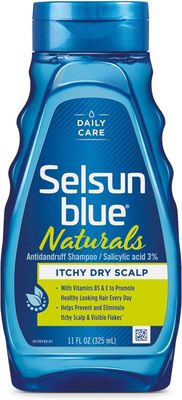 Selsun Blue Itchy Dry Scalp, Naturals, 2 Count