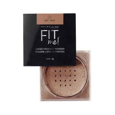 Maybelline Fit Me Loose Setting Powder, Face Powder Makeup &amp; Finishing Powder, Deep, 1 Count
